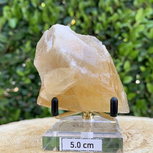 198,0g 8x6x4cm Gold Gelb Honig Calcit aus China - Bild 5 von 5