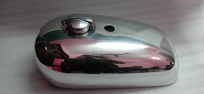 BSA A65 Spitfire Hornet Chrome Steel Fuel Petrol Tank & Cap
