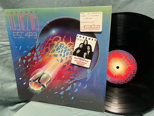 Journey  "Escape"   in SHRINK  with HYPE STICKER  & Original Price Tag      1981