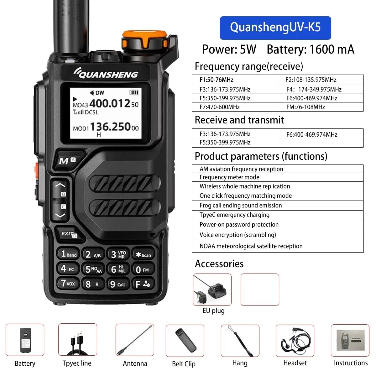 Talkie-Walkie Étanche IP57 pour Communiquer sans Réseau Mobile en Forêt et Montagne