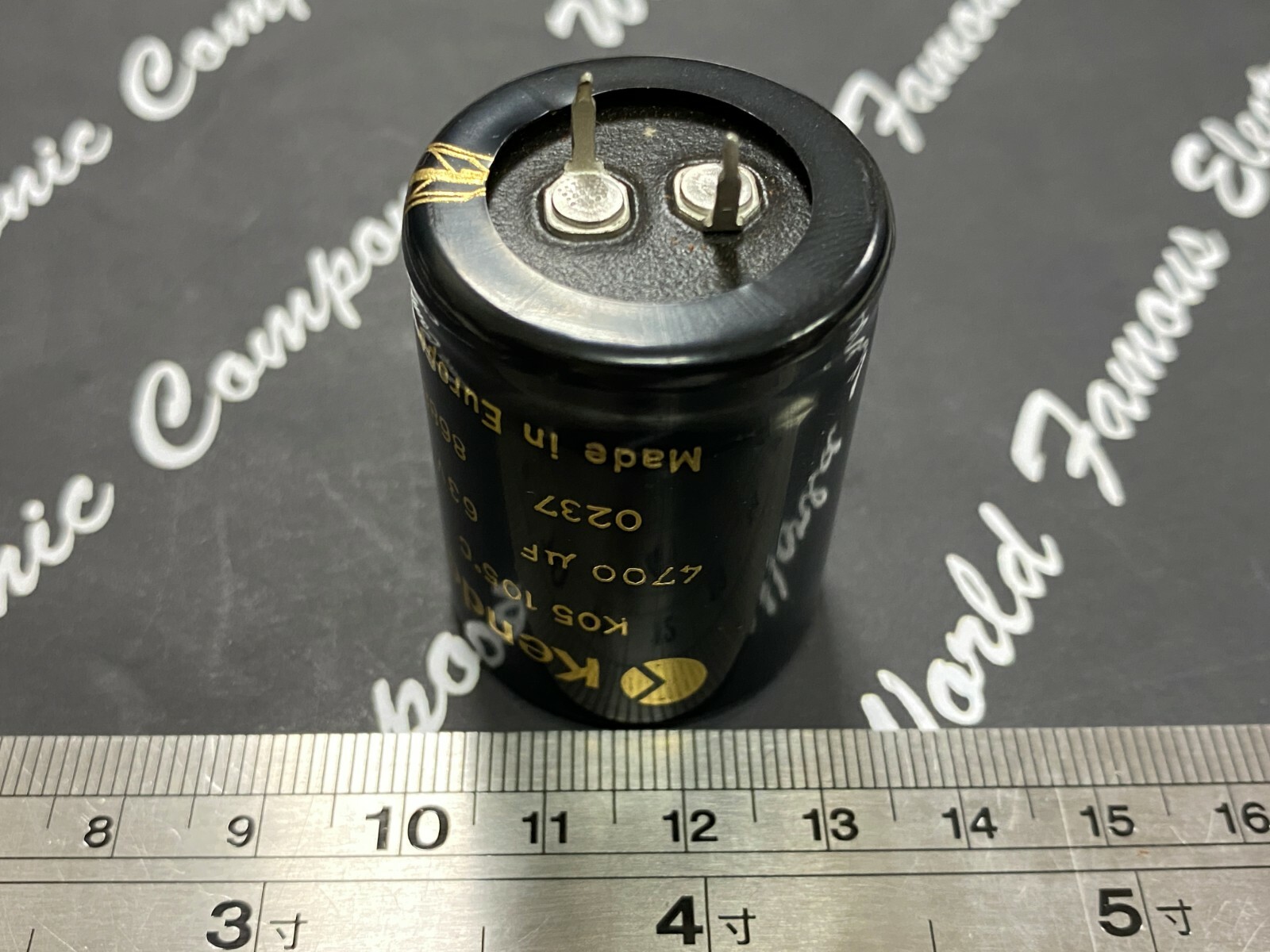 1pcs Kendeil K05 4700uF 63V 105C SnapIn Capacitor eBay