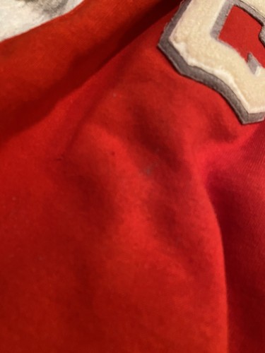 Vintage CBS TV Red Wool Varsity Letterman Jacket, Very Rare! Nice! - Photos! - 第 9/12 張圖片