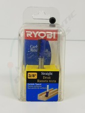 Ryobi 3/8" Straight Carbide Tipped Router Bit A25RB02 Max RPB 28,000