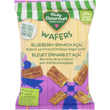 4-Pack Baby Gourmet Blueberry Spinach Acai Lentil  Chickpea Rusks