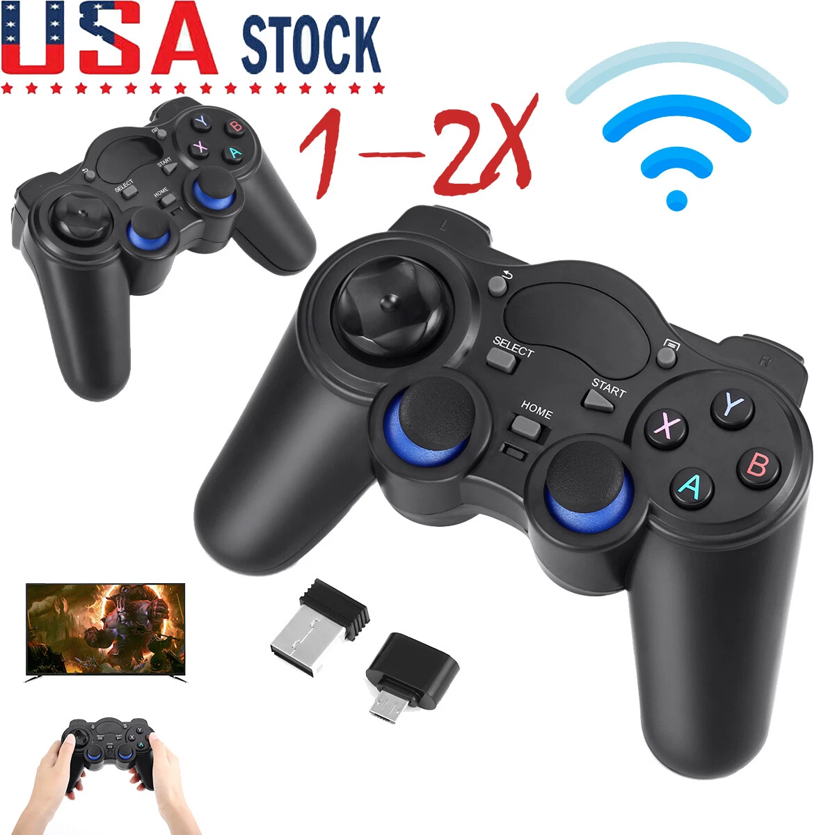 Wireless USB Game Controller Joystick for Android TV Box Tablet PC eBay