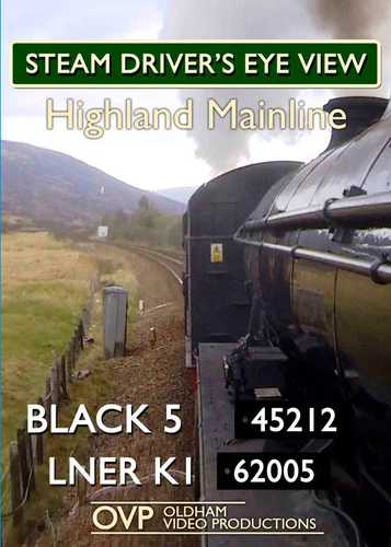 Steam Driver's Eye View - Highland Mainline (Inverness - Aviemore - Perth) *DVD 