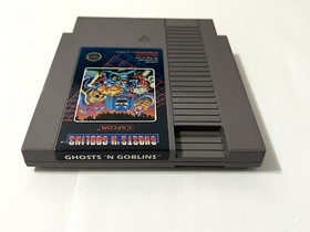 Ghosts 'n Goblins (Nintendo NES, 1986)  5 Screw Tested Authentic Cartridge Only