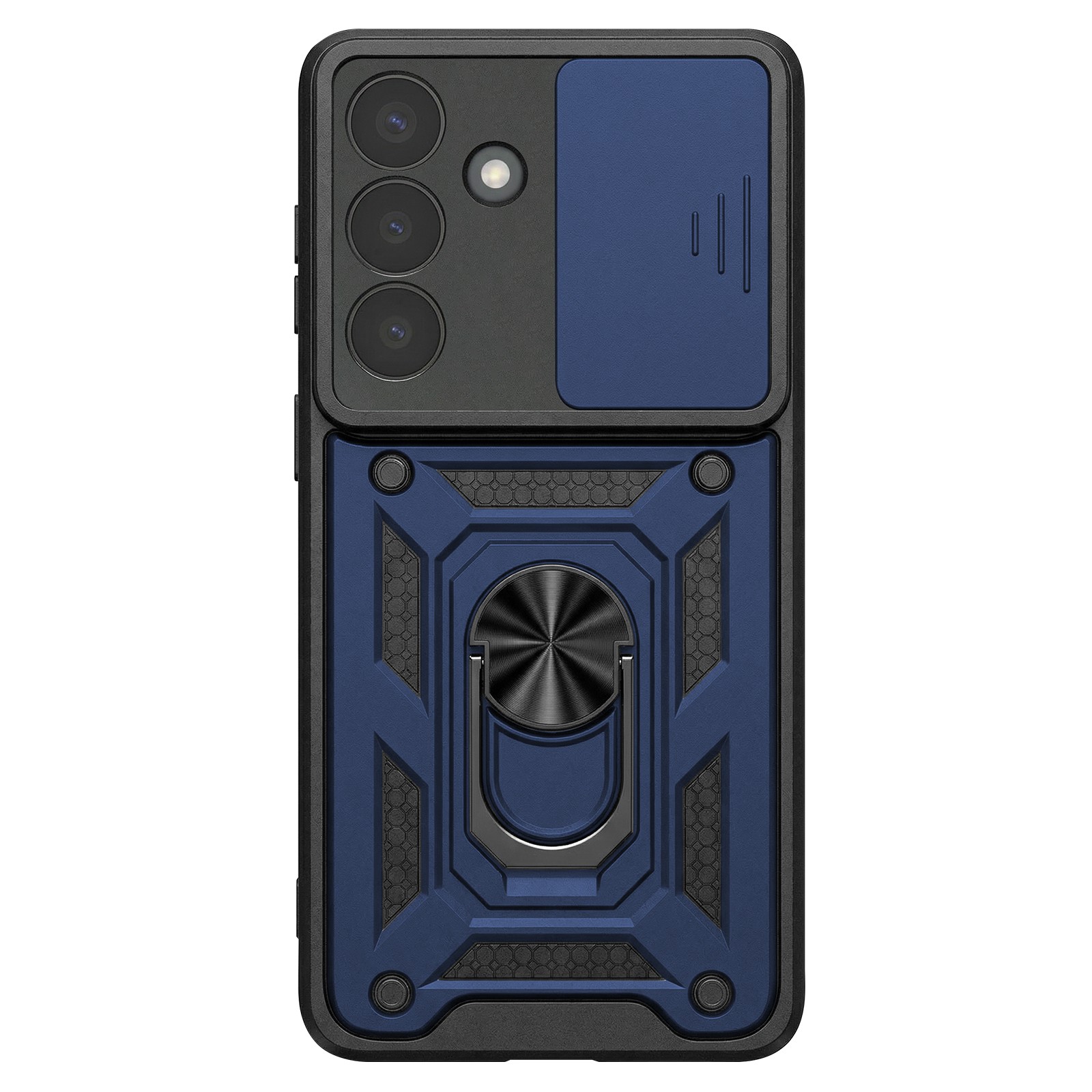 Coque antichoc Galaxy S26 Mayaxess blindée à bague rotative noire