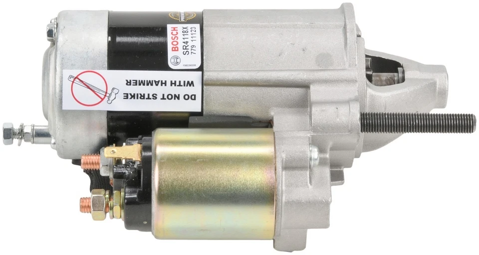 Bosch Starter SR4118X For 99-09 Hyundai Sonata Santa Fe Tiburon Tucson XG350 - Image 2 of 4