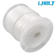 LABLT Nylon Solid Braid Rope Abrasion Resistance Low Stretch 5/16 Inch  250ft