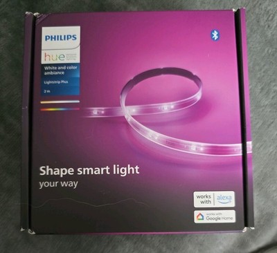 Philips Hue Shape Smart Light White & Colour Ambience Lightstrip Plus 2m