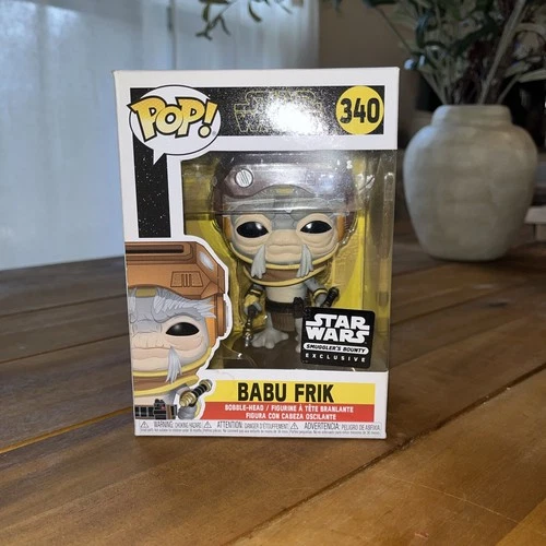 Funko Pop! Vinyl: Star Wars Babu Frik #340, Smugglers Bounty Exclusive Meat Mint