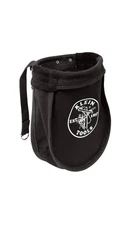 Klein Tools Black Utility Holster Pouch for Nuts and Bolts Tool Storage 51A