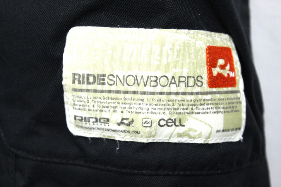 RIDE сноубордов ячейки 10 серии мужской размер XXL водонепроницаемый дышащий лыж брюки черный - Изображение 4 из 4