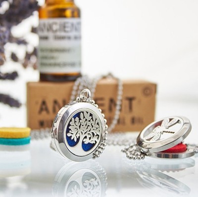 Aromatherapy Diffuser Necklace - Tree of Life 25mm