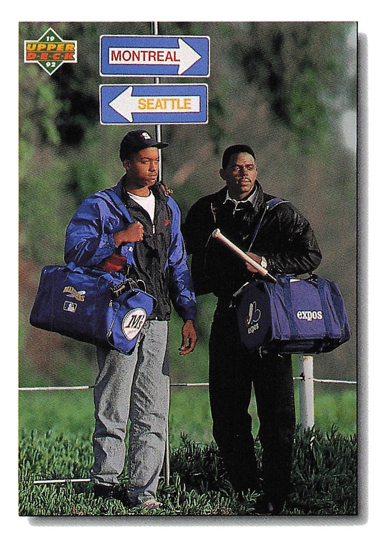 1992 Upper Deck #51 Top Prospect Checklist (Marc Newfield / Rondell White)
