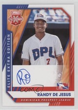 2021 Panini Elite Extra Edition Signatures Randy De Jesus #216 Auto 19n6