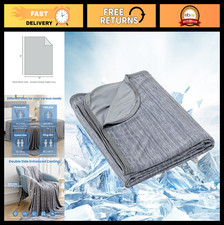 Cooling Blanket for Hot Sleepers - Soft Lightweight Summer Throw for Night Sweat