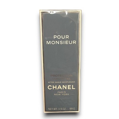 CHANEL POUR MONSIEUR After Shave Moisturizer 3.5 oz Sealed Vintage RARE