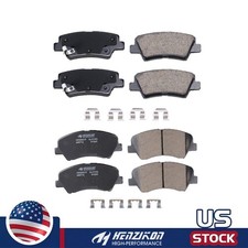 Ceramic Brake Pads with Hardware Fit Hyundai Veloster Natural Aspirated