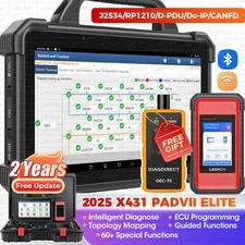 2025 LAUNCH X431 PAD VII ELITE PAD 7 PRO Diagnostic Scan Key Programming Coding
