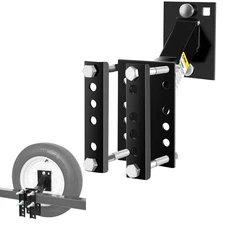 Boat Trailer Spare Tire Mount Carrier Wheel Cargo Holder Durable Powder Coat