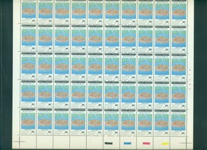 PANE OF 50 UNUSED 1979  MEXICO .80$ STAMPS