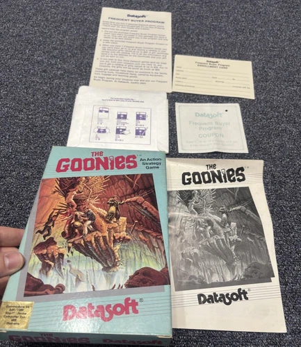 THE GOONIES for Commodore 64 COMPLETE IN BOX RARE