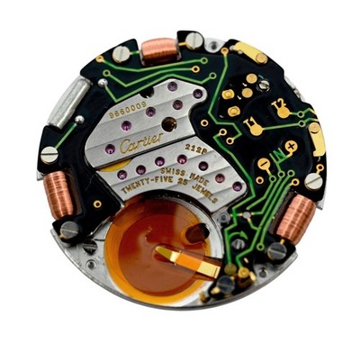 Cartier Swiss Made Quartz Chronograph Watch Movement Cal. 212P! (Untested AS IS)