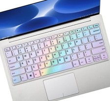 Keyboard Cover for Lenovo Flex 5/IdeaPad 5 14 inches, Gradient Yellow Green