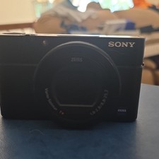 Sony Cyber-shot Compact Digital Camera Zeiss Lens Black f/2.8-4.5