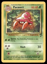 1995 parasect pokemon card value Vintage Uncommon - Parasect Jungle Non-holo Pokemon Card 41/64 - NM