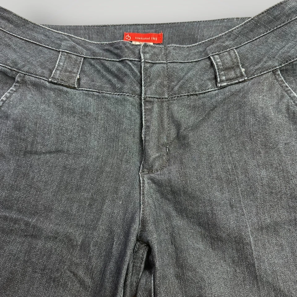 Женские джинсовые шорты Dressbarn — размер 4 — темно-синяя стирка — классический крой - Изображение 3 из 4