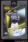 2026 Topps Chrome Black Randy Arozarena Chrome Black Autographs (RAW)