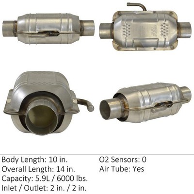 Catalytic Converter for 1986-1989 Dodge Daytona 2.5L L4 GAS SOHC