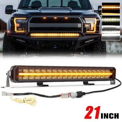 12V-24V Night Blazer 22'' Dual Row LED Light Bar With DRL Park Light Function 20''