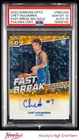2022-23 Donruss Optic Fast Break Gold Chet Holmgren RC Rookie AUTO 06/10 PSA 10