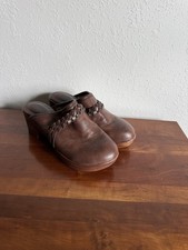 B.O.C Brown Journi Braided Heeled Close Toed ...