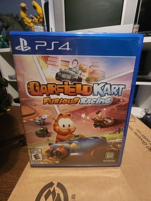 Garfield Kart: Furious Racing - PlayStation 4 PS4 - Tested - Free Shipping
