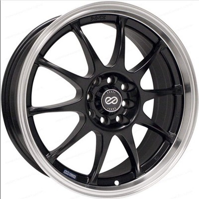Enkei 409-565-01BK FITS: J10 15x6.5 4x100/114.3 38mm Offset 72.62mm Bore Dia Mat