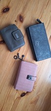3 X PORTEMONNAIE Wallet GELDBÖRSE Esprit NDesign Noname ROSE GRAU BRAUN DAMEN
