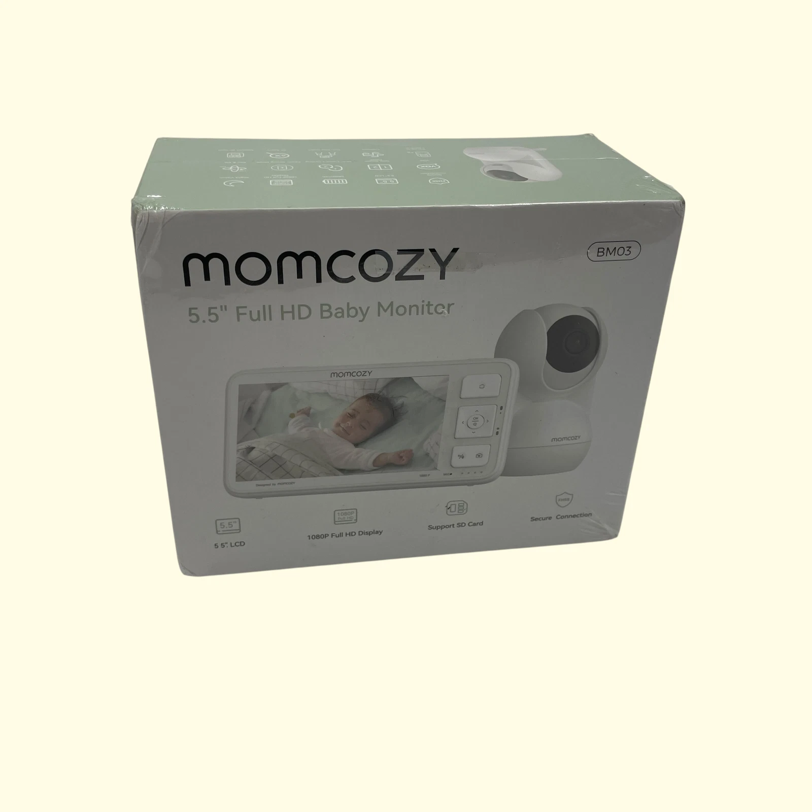 SEALED Momcozy Video Baby Monitor BM03 #N9764
Opens in a new window or tab