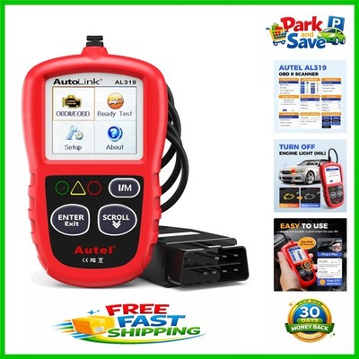 AL319 Professional OBDII Scanner - Diagnose, Reset Engine Fault Codes Fast