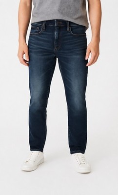    American Eagle Slim Straight Jeans Dark Wash Men 32x32 Premium Fit