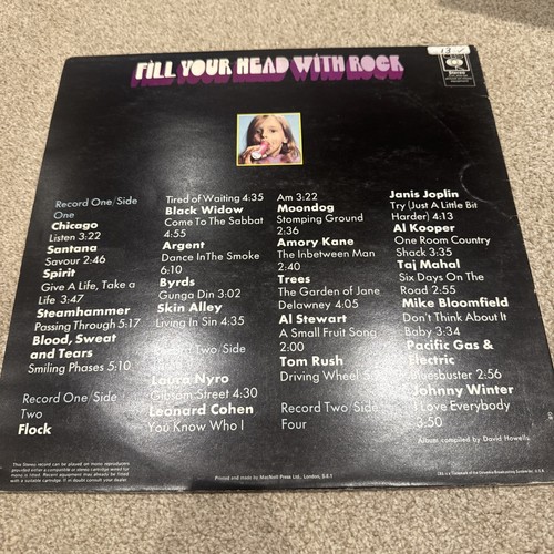 Fill your Head with Rock Sampler Vinyl Double Album SPR39/40 - Picture 4 of 8