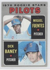 1970 Topps 1970 Rookie Stars Miguel Fuentes Dick Baney #88 m5x