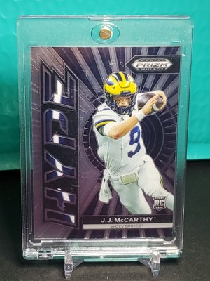 2024 Panini Prizm Draft Picks- J.J. McCarthy- Hype  #HP-JM (RC)