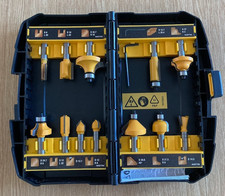 DeWALT DT90016-QZ 8mm Router Bit 12pc Set