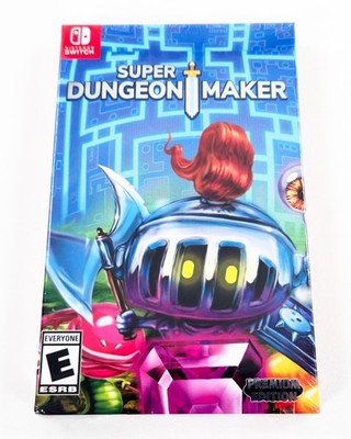 SUPER DUNGEON MAKER NEW SEALED 2024 Authentic Nintendo Switch Premium Edition