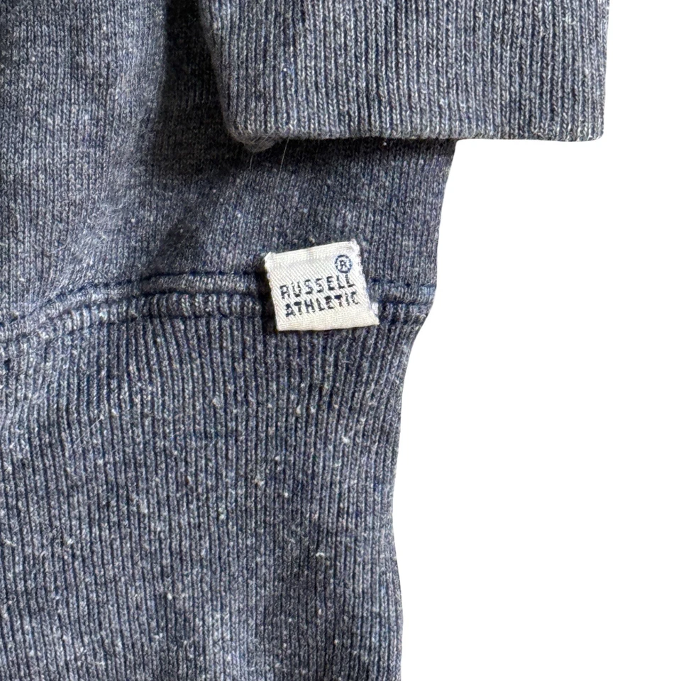 Sudadera Deportiva Esprit De Colección Russell Athletic Años 80 EE. UU. Gris Neón Rejilla Logo M Foto 3 de 4